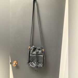 Americana by Sharif Leather Drawstring Purse